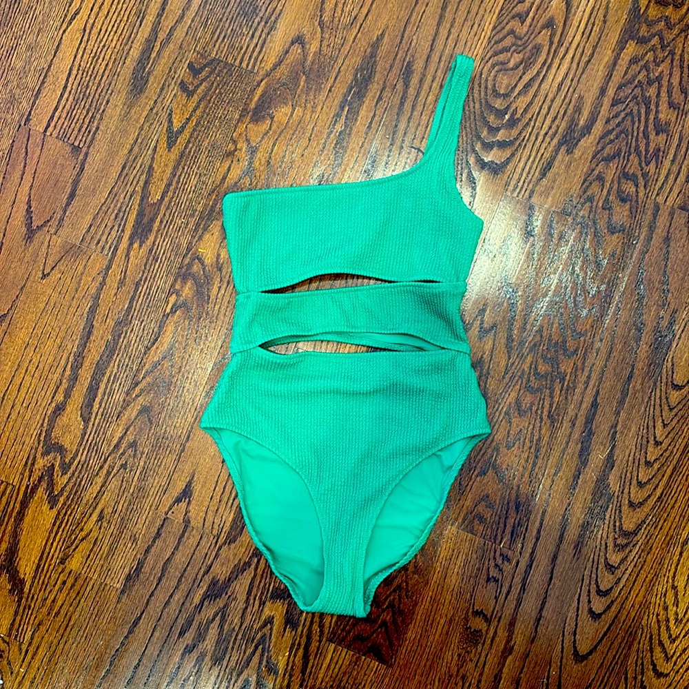 Aerie Emerald Green One-Piece Swimsuit
